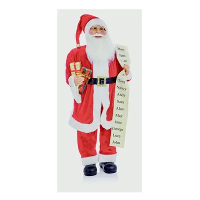 Premier - Standing Santa With Glasses - 1m Red