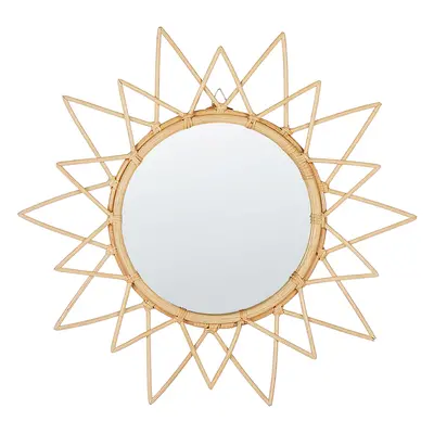 Wall Mirror AROEK Rattan Natural