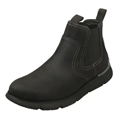 (8) Skechers Augustino Mens Chelsea Boots in Black