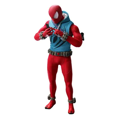 Figure Hot Toys VGM34 - Marvel Comics - Marvel's Spider-Man - Spider-Man Scarlet Suit Version