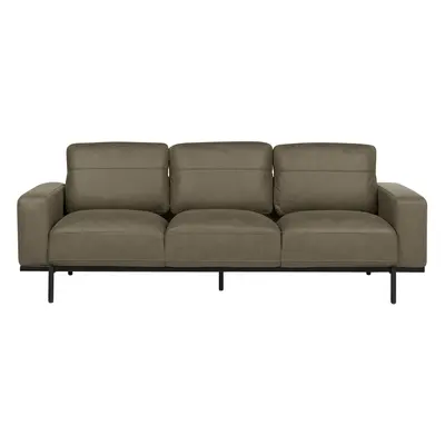 3 Seater Fabric Sofa Green SOVIK