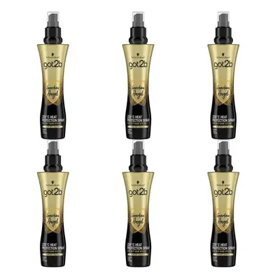 Schwarzkopf got2b Guardian Angel Heat Protection Spray 200ml (Pack of 6)