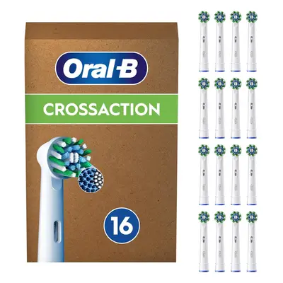 (Oral-B Pro Cross Action Electric Toothbrush Head, X-Shape and Angled Bristles for Deeper Plaque