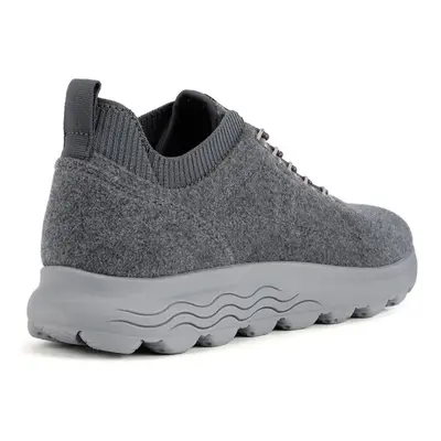 (Grey, 7.5 (Adults')) Geox D Spherica A Wool Blend Women's Anthracite Trainers