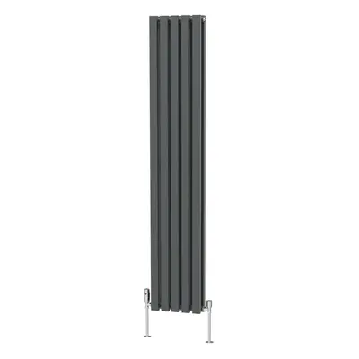 (1800 x 340mm Double) NRG Horizontal Vertical Designer D-shape Radiator Single Double Panel Bath