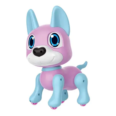 () Electronic Robot Dog Toy with Gesture Sensing Lights and Puppy Sounds Intelligent Playing Mus