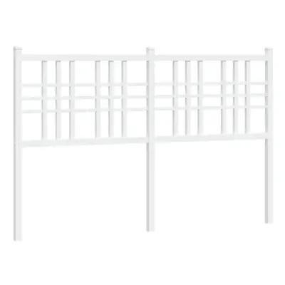 (white, cm) vidaXL Metal Headboard Bedroom Home Bed Header Bed Headboard Black cm