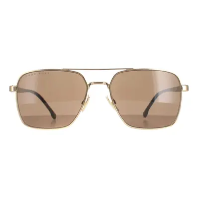 Hugo Boss Sunglasses 1045/S/IT 70 Rose Gold Brown