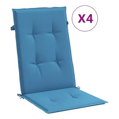 (melange blue, x x cm/ pcs) vidaXL Highback Chair Cushions Seat Cushion Seat Pillow Sofa Cushion