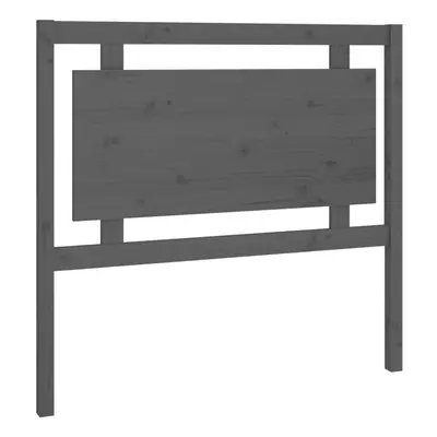 (grey, 105.5 x x cm) vidaXL Bed Headboard Home Bedroom Decorative Bed Header Panel Solid Wood Pi