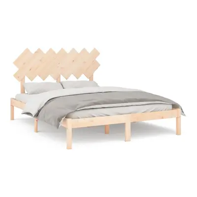 (brown, x cm) vidaXL Solid Wood Bed Frame Home Wooden Bed Base Bedstead Multi Colours/Sizes