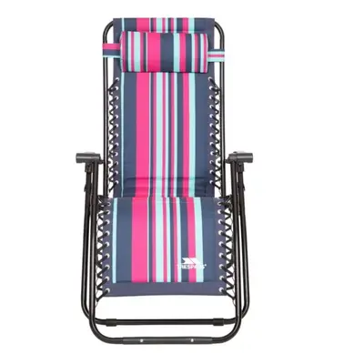 (One Size, Tropical Stripe) Trespass Glentilt Reclining Garden Chair/Recliner