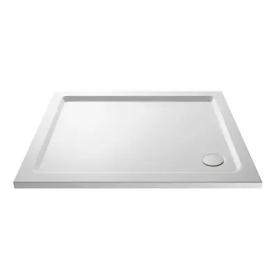 Slim x Rectangular Stone Resin Shower Tray For Wetroom Enclosure