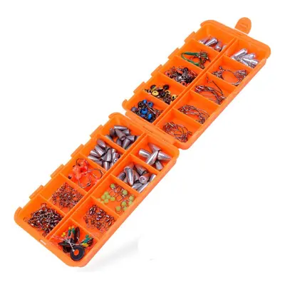 226Pcs Fishing Accessories Tackle Kits Jig Hooks Sinkers Swivels For Freshwater