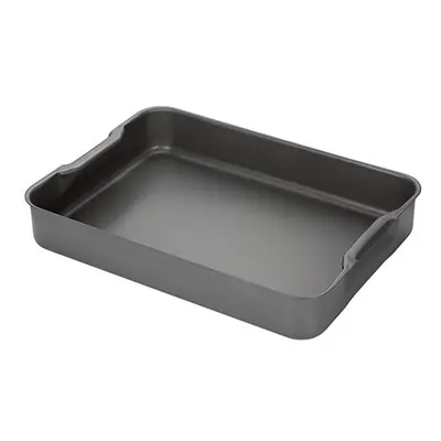 Stellar Hard Anodised x 30cm Roasting Tray With Handle