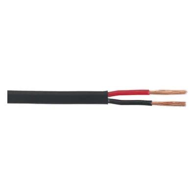 30m Flat Twin Automotive Cable - 8.75 Amps - Thin Walled - Twin Core Conductor