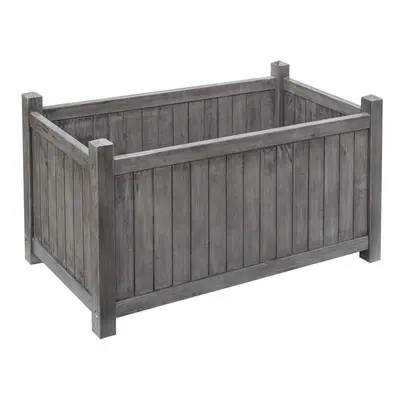 Alderley Grey Rectangular Planter