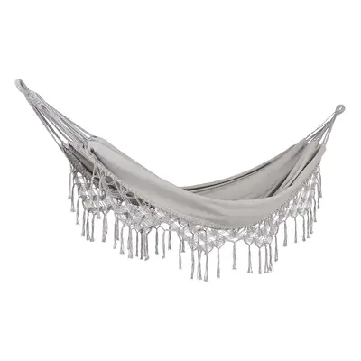 Garden Cotton Hammock Light Grey ROCCA