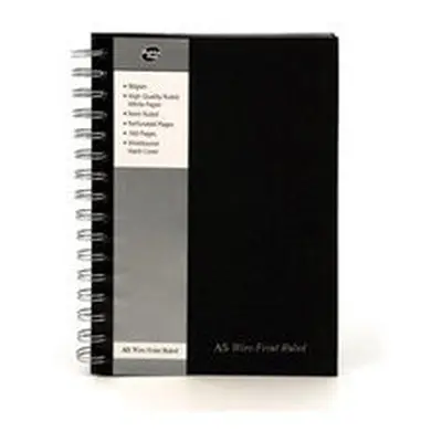 Pukka A5 Wirebound Manuscript Bk Blk