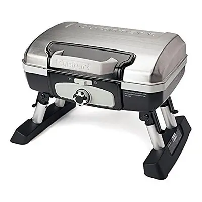 Cuisinart CGG-180TS Petit Gourmet Portable Tabletop Gas Grill, Stainless Steel