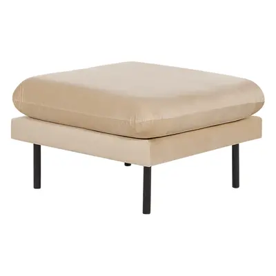 Ottoman VINTERBRO Velvet Beige