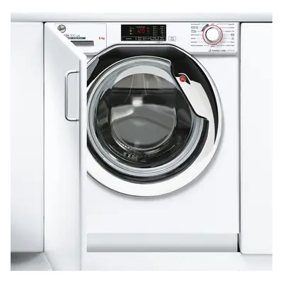 Hoover HBWS48D1ACE Integrated 8kg Washing Machine â rpm, Steam Cycle, All in One, Hygiene+ Pro