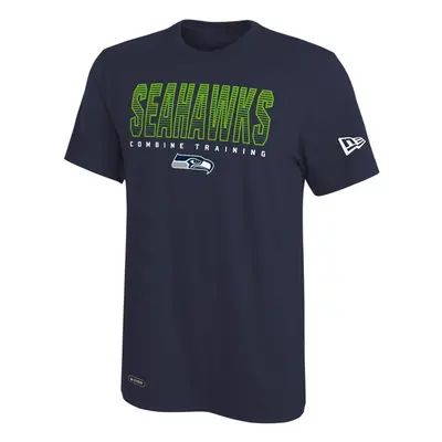 New Era NFL Men's Team Pride Dri-Tek Short Sleeve T-Shirt, Seattle Seahawks, Large