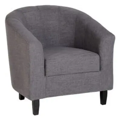 Tempo Tub Chair Grey Fabric