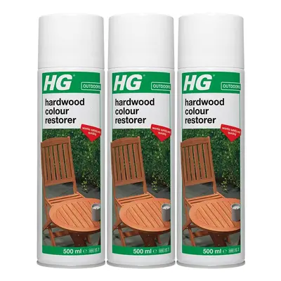 3 x HG Hardwood Colour Restorer Spray - 500ml