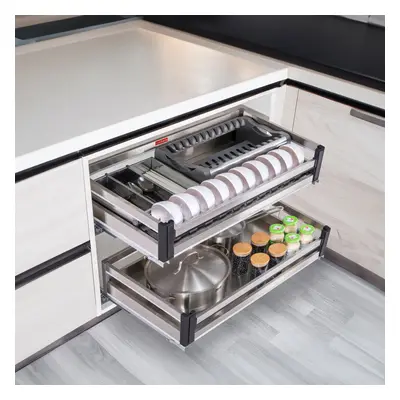 (814*430*170mm) Stainless Steel Cabinet Pull-Out Basket