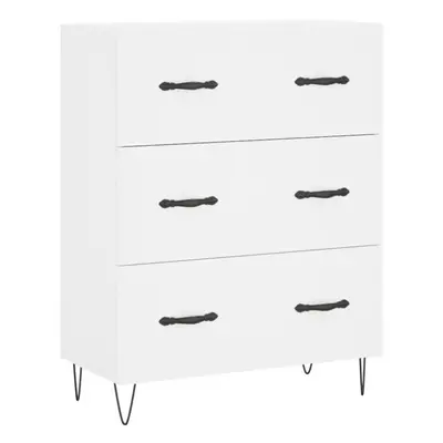 vidaXL Sideboard Storage Cabinet Cupboard Side Cabinet White Engineered Wood