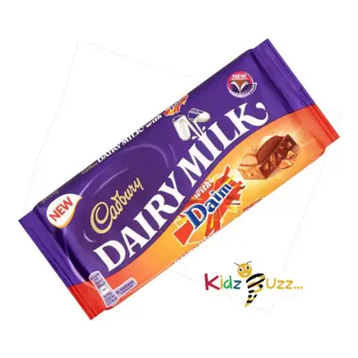 Cadbury Dairy Milk with Daim 120g (Box of 18)