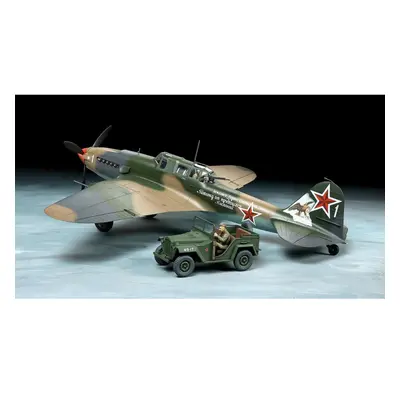 Russian Ilyushin IL-2 & GAZ-67B Set (1:48 Scale)