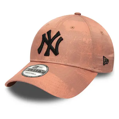 New Era New York Yankees Print 9FORTY Adjustable Baseball Cap Hat - Pink