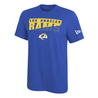 New Era NFL Men's Scoreboard Dri-Tek Short Sleeve Tee, Los Angeles Rams Medium