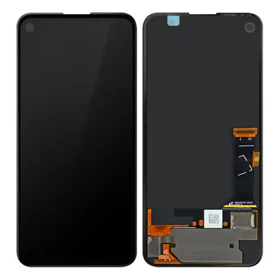 Complete Block Google Pixel 4A LCD Screen Original Google Touch Glass black