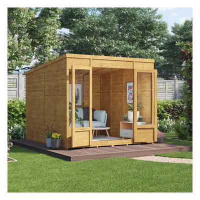 (8x8) Bella Tongue and Groove Pent Summerhouse