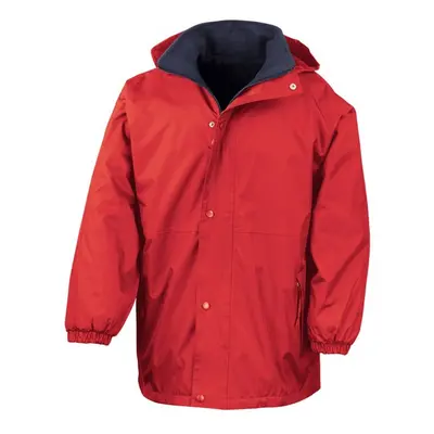 (XL, Red/Navy) Result Unisex Adult StormDri Reversible Jacket