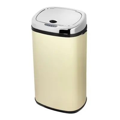 Morphy Richards Chroma Square Sensor Bin With Infrared Technology, Cream, Litre