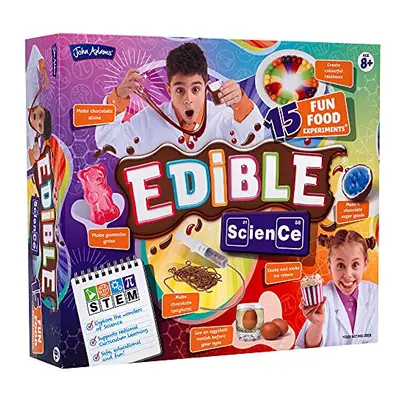 John Adams | Edible Science Kit: Fun Food Experiments | Science and STEM Toys | Ages 8+, Multico