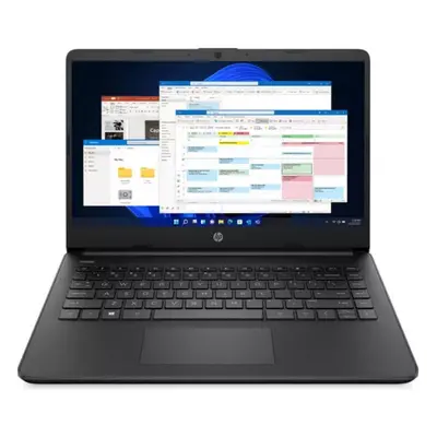 HP 14s-dq0518sa 14" Laptop Intel Celeron RAM 128GB eMMC Black