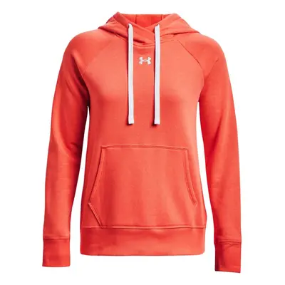 Under Armour Women's Rival Fleece HB Hoodie Orange 877