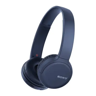 Sony WH-CH510 - Headphones with mic - on-ear - Bluetooth - wireless - NFC - blue