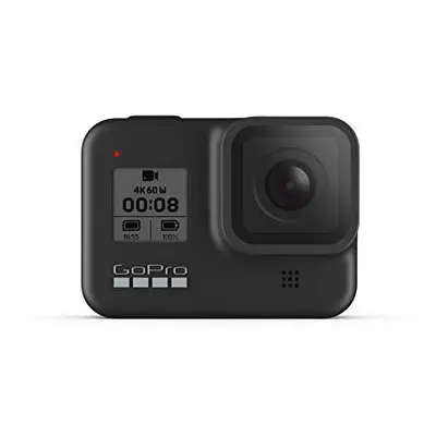 GoPro HERO8 Black - Waterproof 4K Digital Action Camera with Hypersmooth Stabilisation, Touch Sc