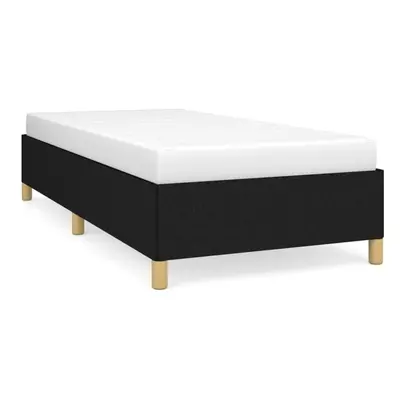 (black, cm/ 3ft single) vidaXL Bed Frame Mattress Foundation Bedroom Upholstered Bed Bedstead Fa