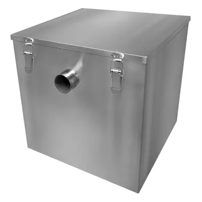 Commercial Grease Trap 60L Stainless Steel Waste Filter Interceptor Restaurant