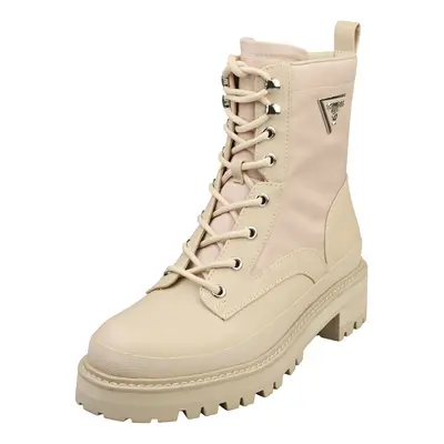 (5) Guess Fl7bdaele10 Womens Ankle Boots in Cream