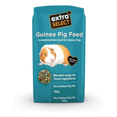 Guinea Pig Food - Dry Muesli Mix with Concentrate Pellets, Flaked Maize, Grass Hay, Pea Flakes f