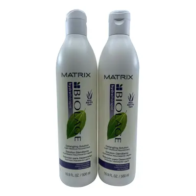 Matrix Biolage Detangling Solution Light Moisture 16.9 OZ Set of