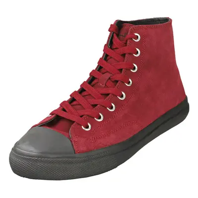 Paul Smith Carver Mens Fashion Trainers in Burgundy - UK